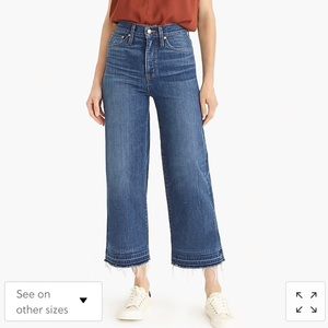 J.Crew wise leg crop denim